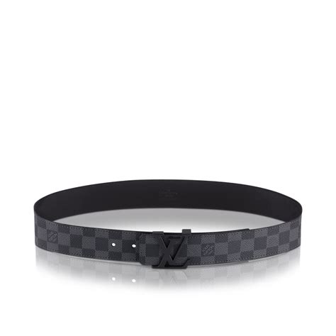 louis vuitton damier graphite belt fake|Louis Vuitton white checkered belt.